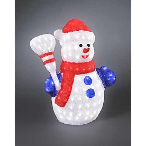 Led acryl sneeuwpop large