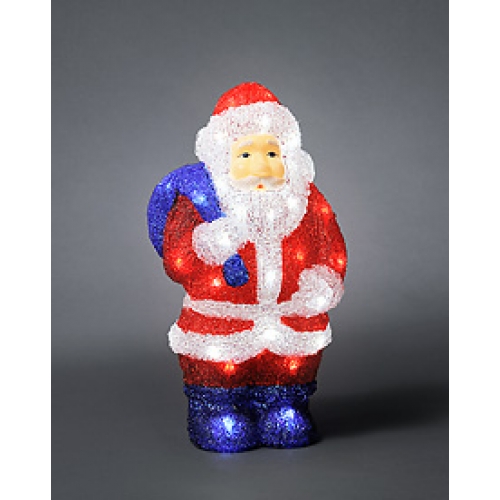 Led acryl kerstman