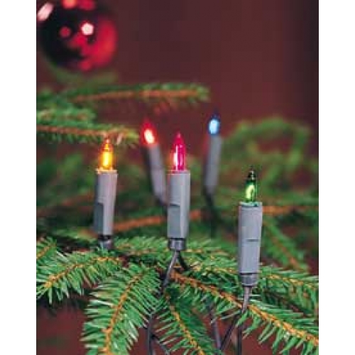 Kerstverlichting minisnoer multi