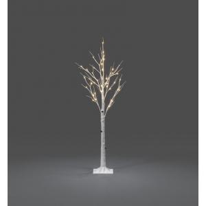 LED berk lichtboom wit 120cm