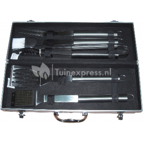 4-delige luxe bbq set