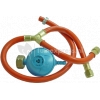 BBQ Gasdrukregelaar 30 mbar met splitter