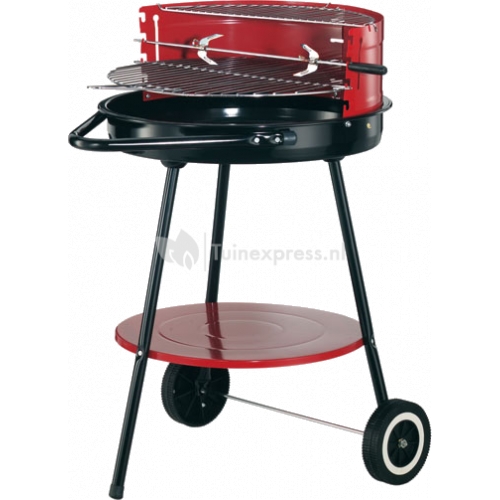 Ronde grill verrijdbaar barbecue