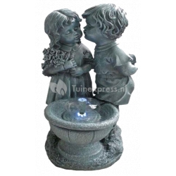 Lieke en Lucas spuitfiguur grijs Lieke en Lucas spuitfiguur grijs