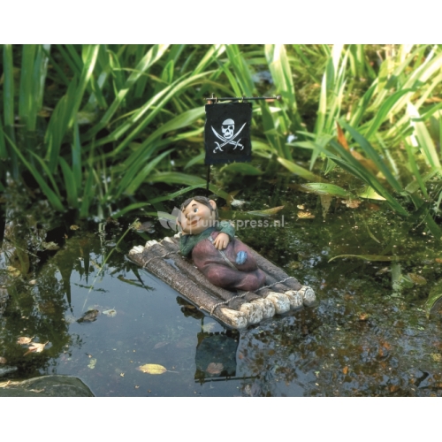Kind liggend op een vlot drijffiguur