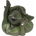 Aardmannetje gillend spuitfiguur Aardmannetje gillend spuitfiguur