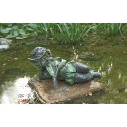 Aardmannetje liggend 2 spuitfiguur Aardmannetje liggend 2 spuitfiguur