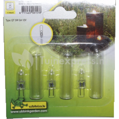 Reservelampjes halogeen 5W