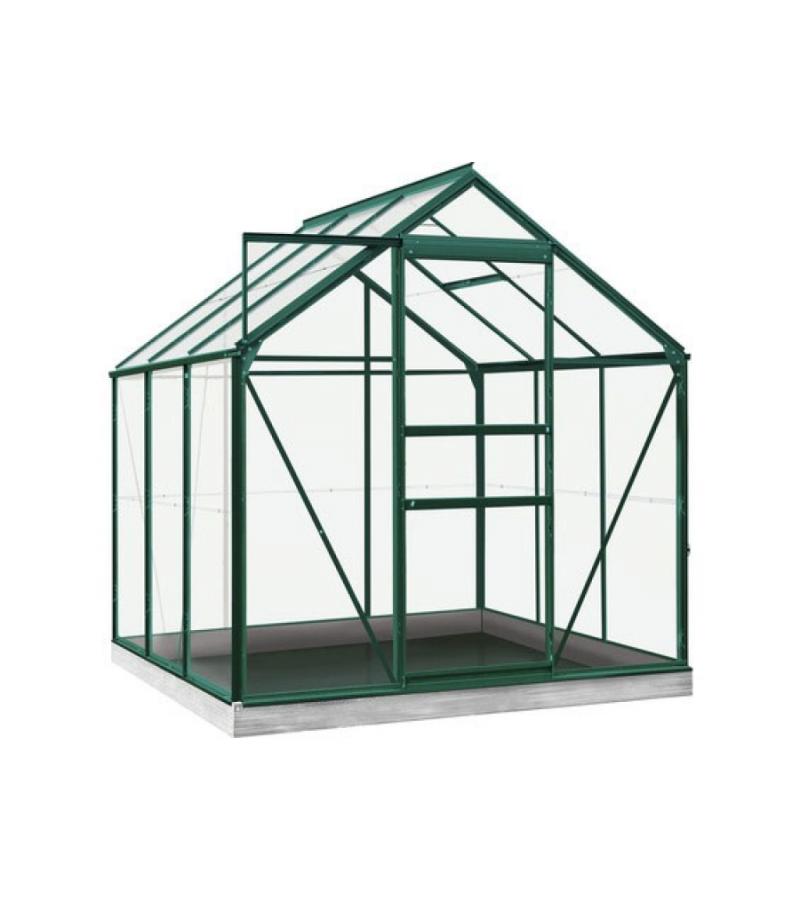 ACD tuinkas Daisy 3.8m2 - groen – tuinbouwglas