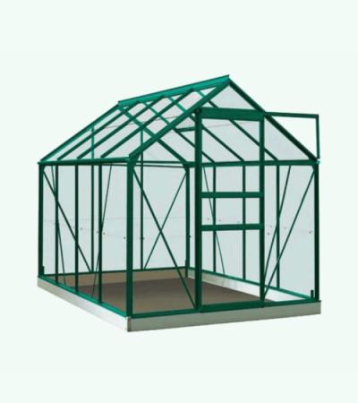 ACD tuinkas Ivy 5.0m2 - groen – veiligheidsglas
