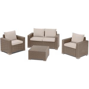 Allibert loungeset California 2-zits cappuccino