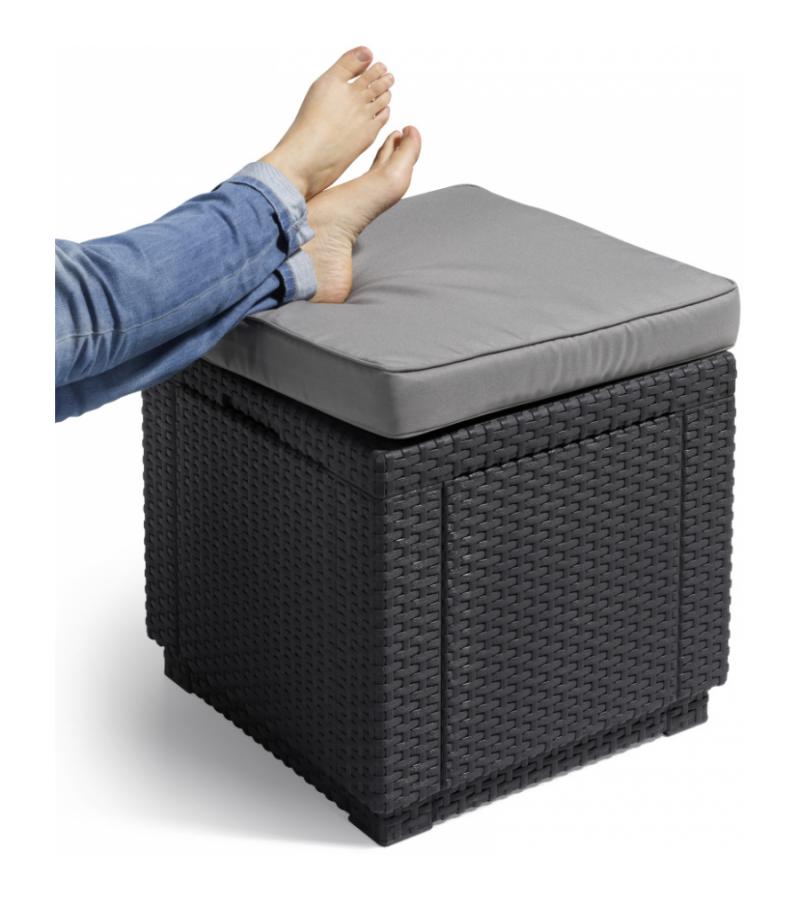 Cube multifunctionele voetenbank