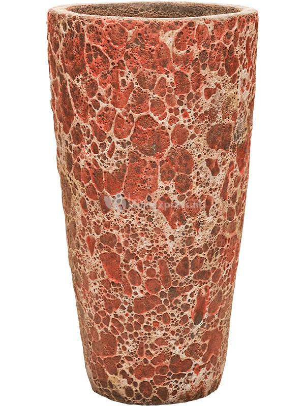 tiener slank grens Baq Design Lava Relic pink partner hoge bloempot 35x65 cm | Tuinexpress.nl