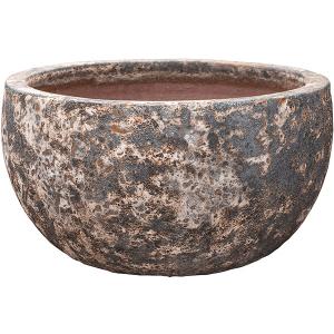 Dagaanbieding - Lava-Relic-Rust-metal-bowl-bloempot-52x29-cm dagelijkse koopjes