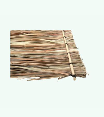 Strodak op stok van gedroogde palmbladeren 70 x 150 cm