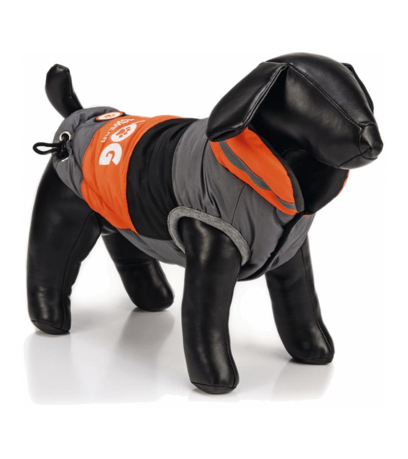 Hondenjas Outdog oranje/grijs XL 40 cm