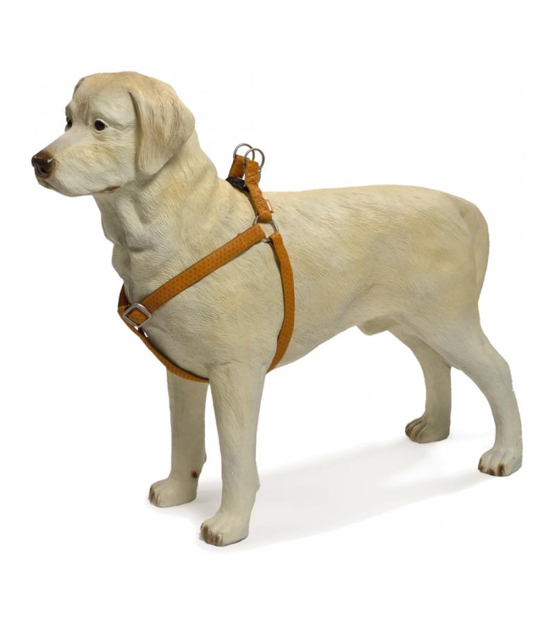 Hondentuig Mac Leather 41-59cm bruin