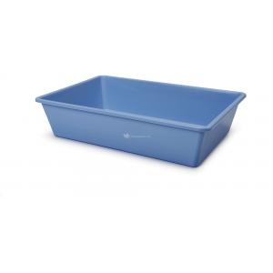 Tray 2 kattenbak blauw