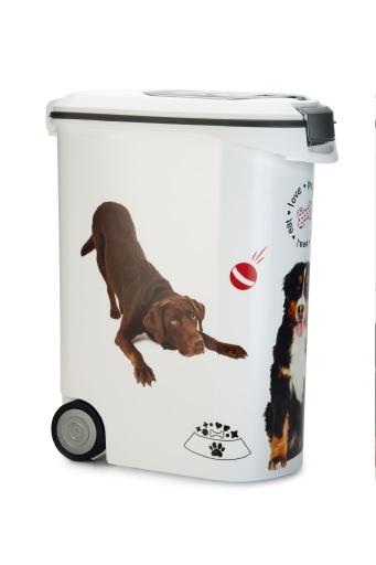 Afbeelding Curver Voedselcontainer hond met wielen 54 L door Tuinexpress.nl