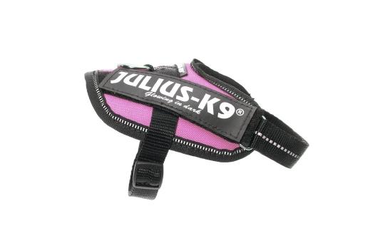 Afbeelding Julius k9 power-harnas voor hond/tuig voor voor labels roze Baby 2/35-43 cm door Tuinexpress.nl