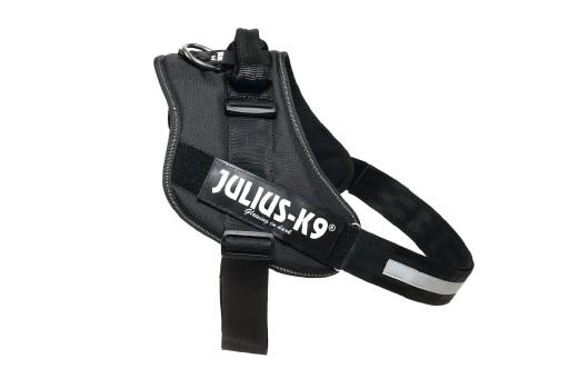 Julius k9 idc power-harnas voor hond/tuig voor voor labels zwart Maat 4/96-138 cm