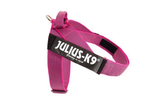 Afbeelding julius k9 riemtuig - hondentuig - roze - maat 2 - 72-96 cm door Tuinexpress.nl