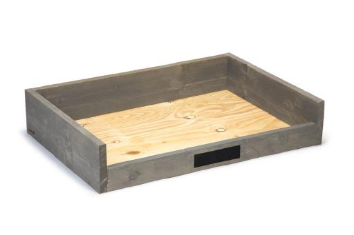 Beeztees hondenmand hout hudson 100x70x19,5 cm