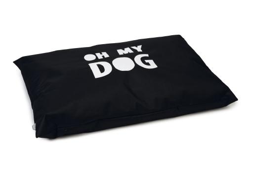 Beeztees oh my dog hondenkussen zwart 100x70 cm