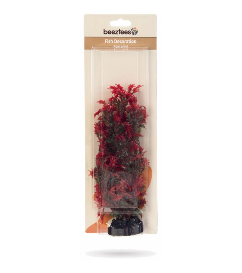 Kunststof aquariumplant rood 2586