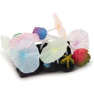 Lotusbloem glow in the dark multi aquarium decoratie