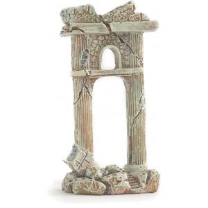 Romeinse zuil aquarium decoratie 11 cm