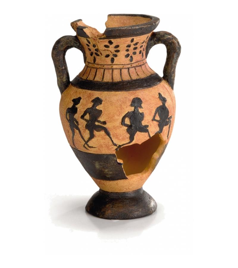 Vaas aquarium decoratie