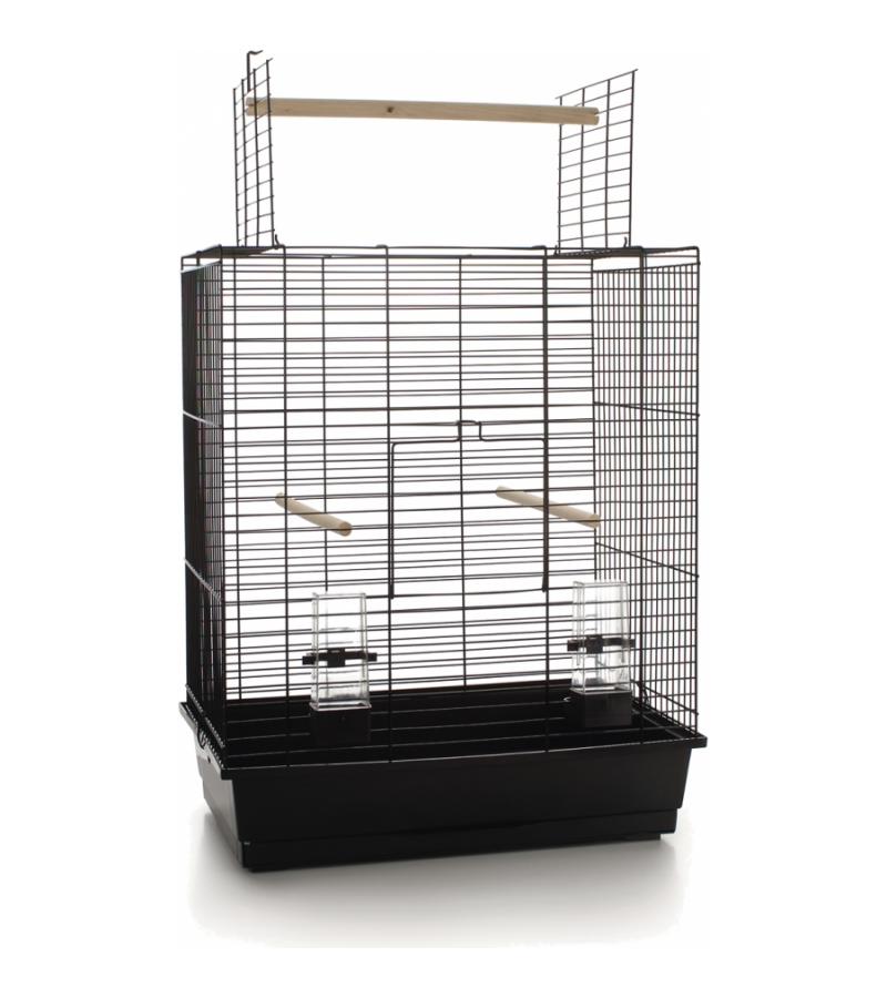 Vogelkooi Big Ara open zwart