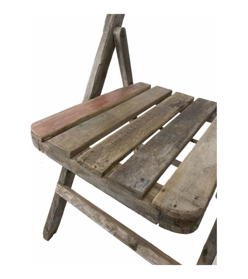 Oude stoel uit India