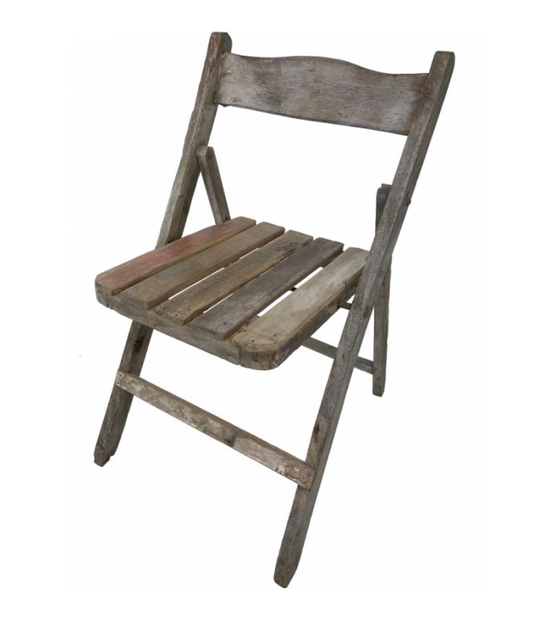 Oude stoel uit India