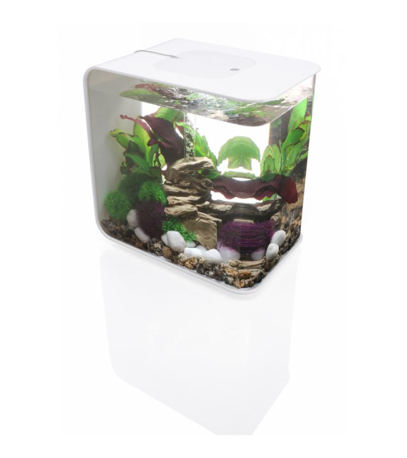 BiOrb Flow aquarium 15 liter LED wit