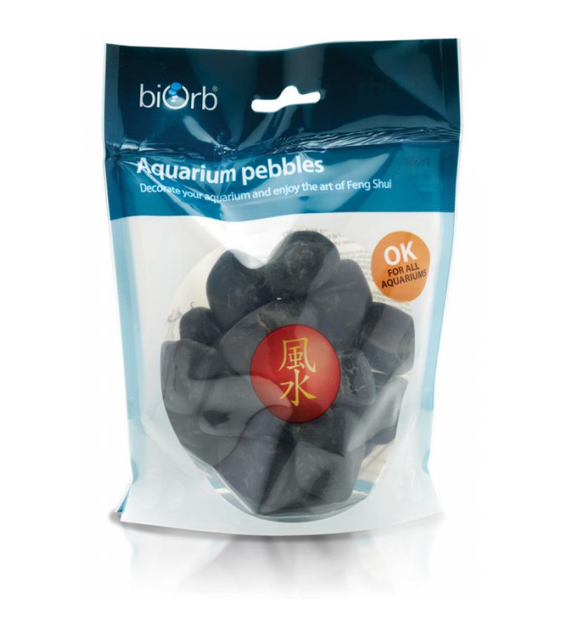 BiOrb kiezelsteen set zwart aquarium stenen