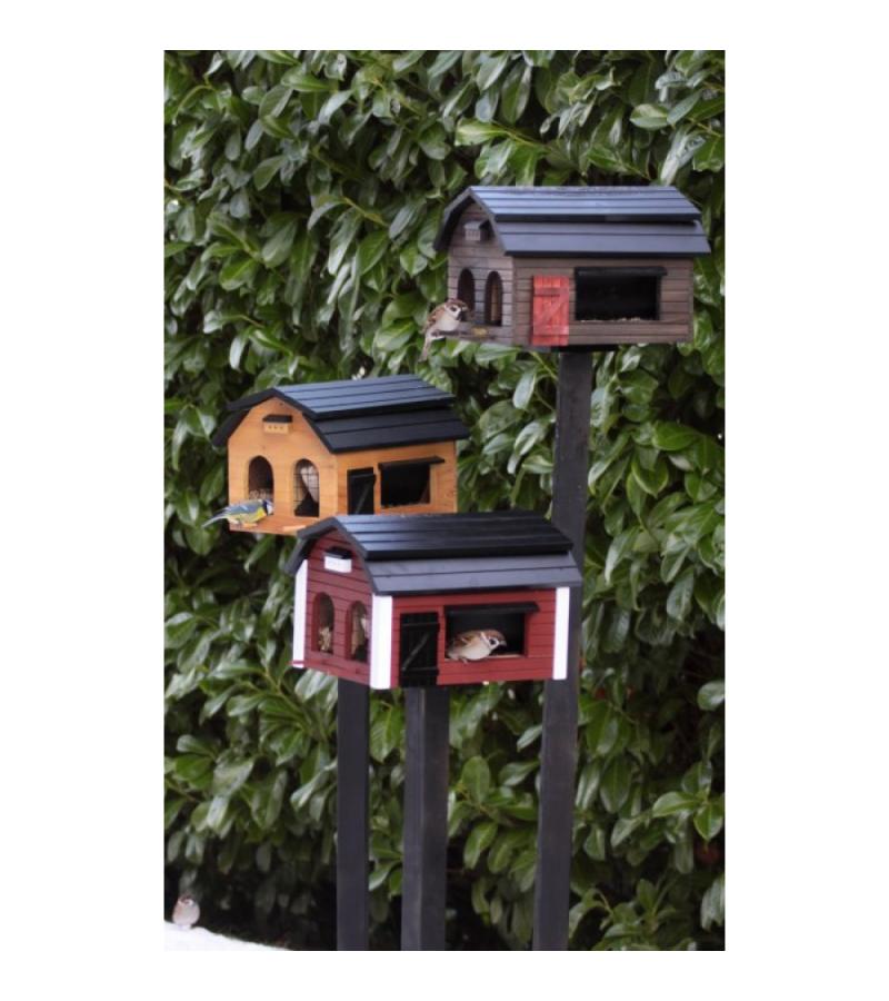 Paal voor montage vogelhuisje