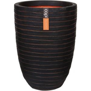 Dagaanbieding - Capi Nature Row NL vase laag 44x56cm bloempot bruin dagelijkse aanbiedingen