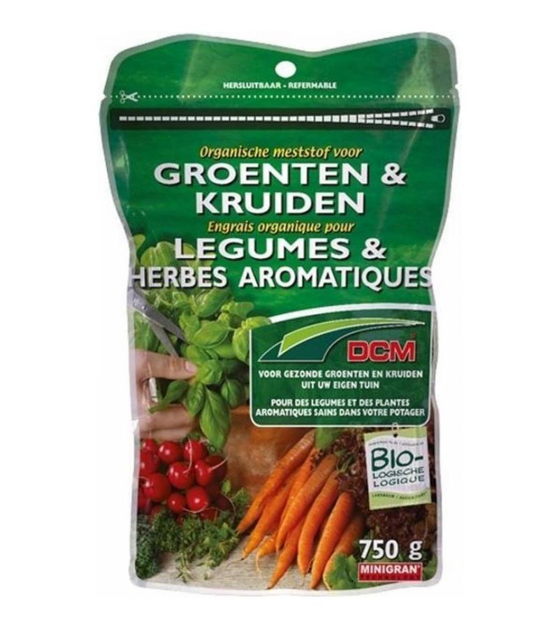DCM Mest voor groenten en kruiden 0.75 kg