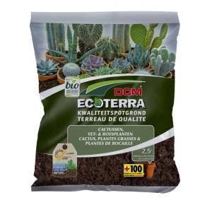 Ecoterra cactus en vetplanten potgrond - 2,5 L