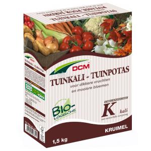 Afbeelding Dcm Tuinkali - Tuinpotas - Moestuinmeststoffen - 1.5 kg (Kr) door Tuinexpress.nl