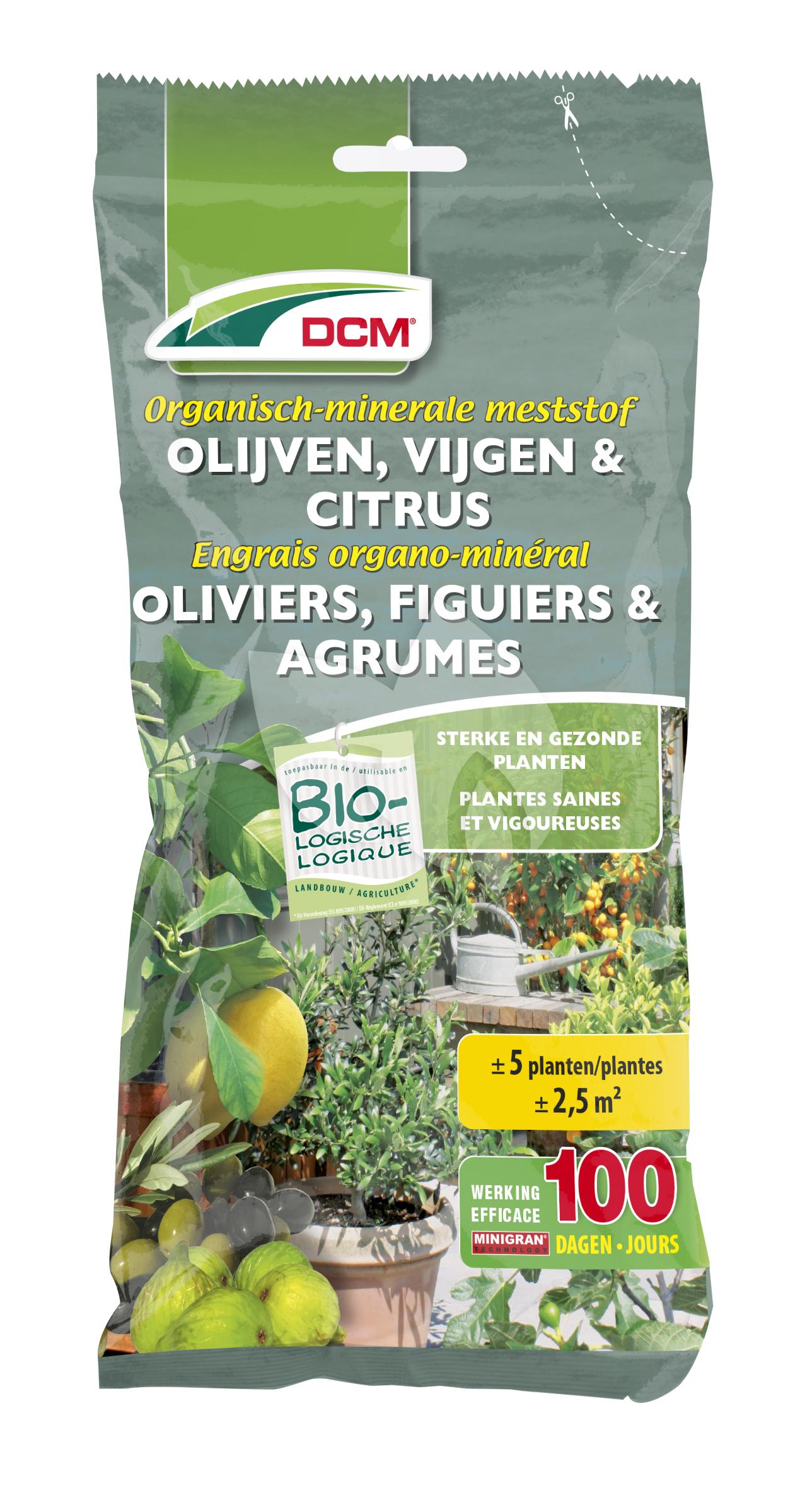 Vloeibare Meststof Olijven Vijgen Citrus 2,5 liter DCM