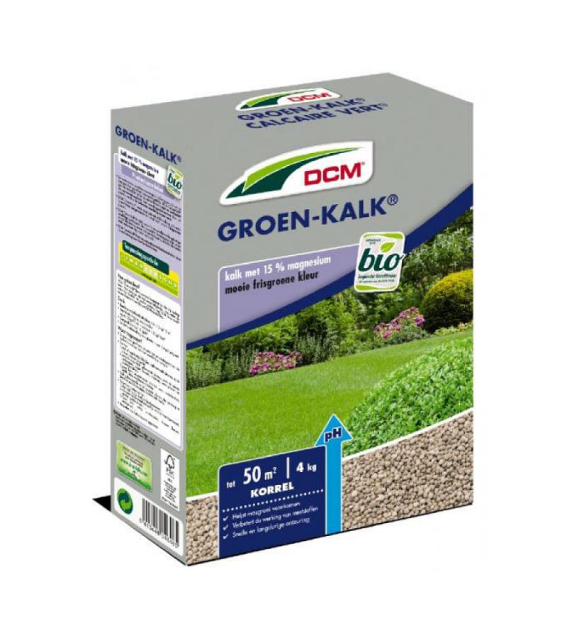 DCM Groen kalk voor gazon - 4 kg