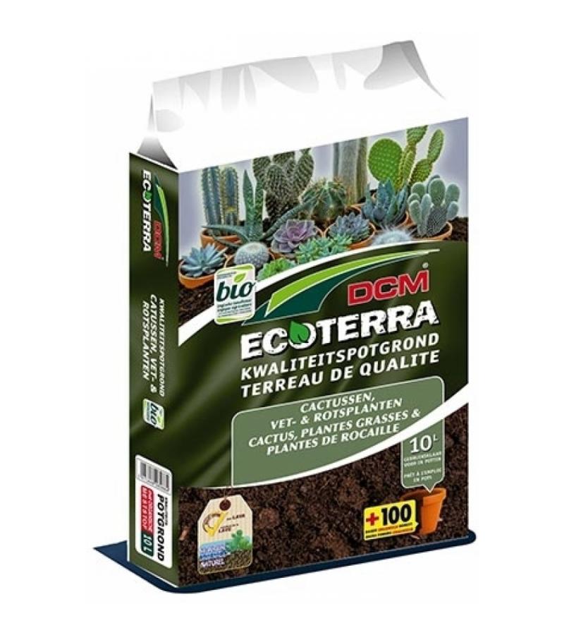 Ecoterra cactus en vetplanten potgrond 10 liter