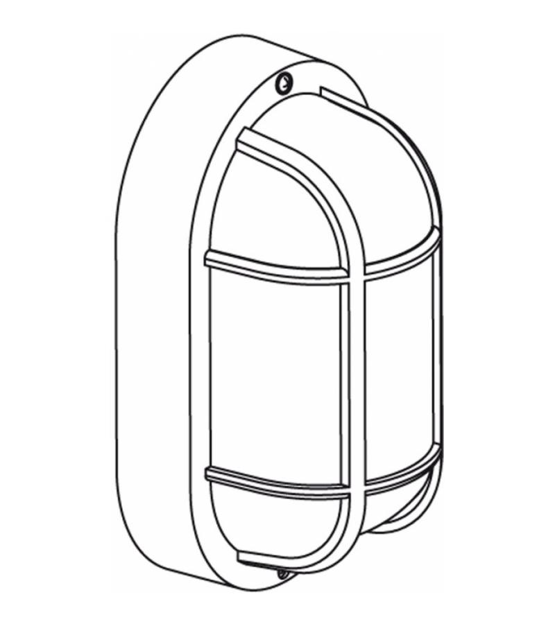 Anola zwart wand- en plafondlamp