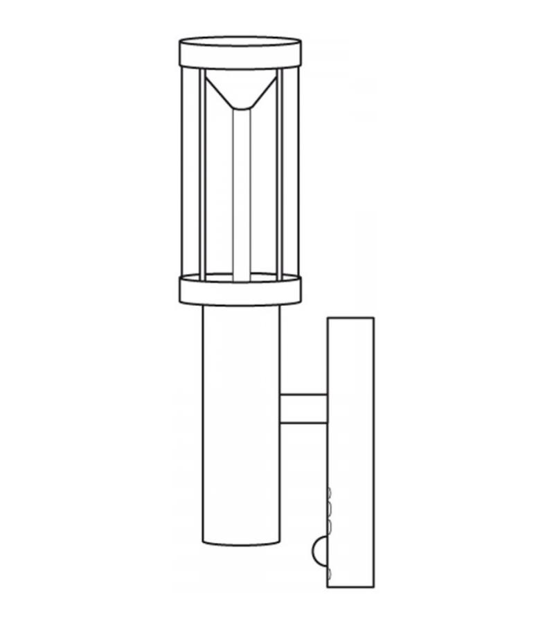 Trono Stick led wandlamp met bewegingssensor