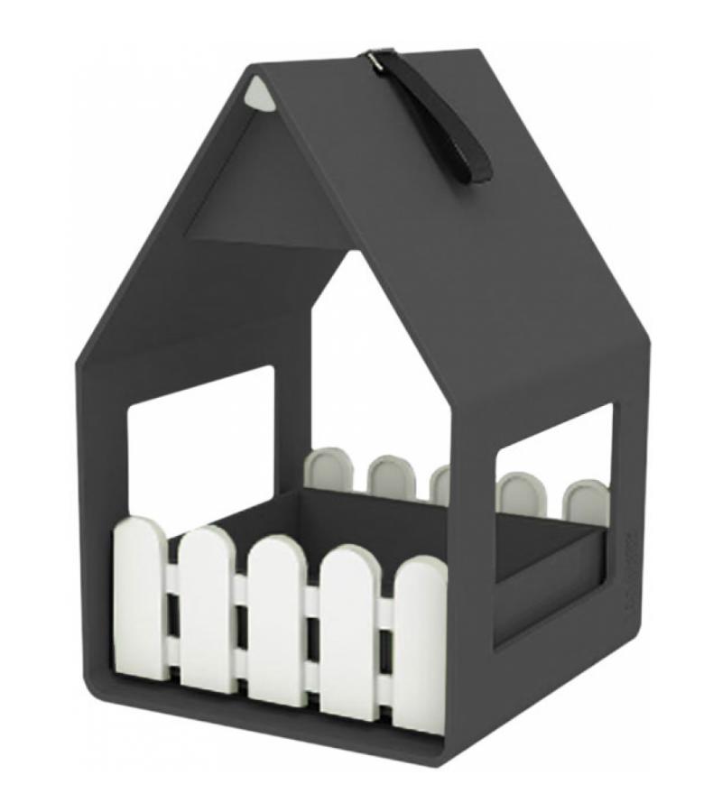 Landhaus Vogelvoederhuisje - antraciet