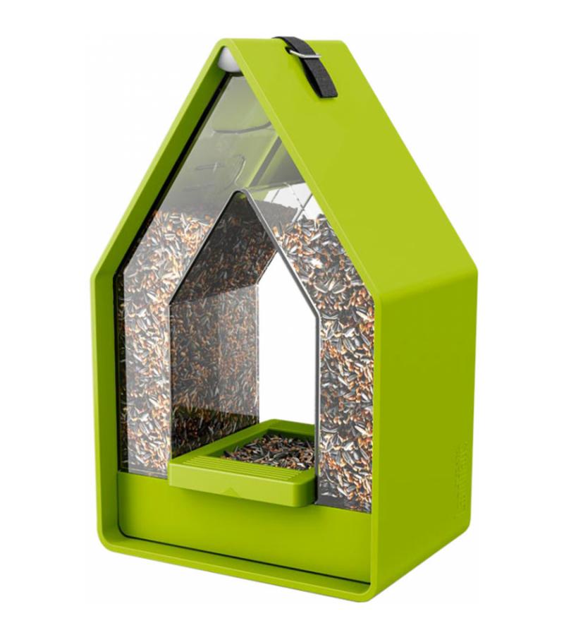 Landhaus Vogelvoederhuisje dispenser - lime groen