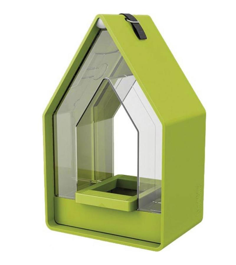 Landhaus Vogelvoederhuisje dispenser - lime groen
